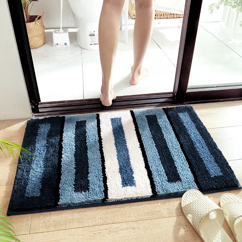 Flocked Bath Mat