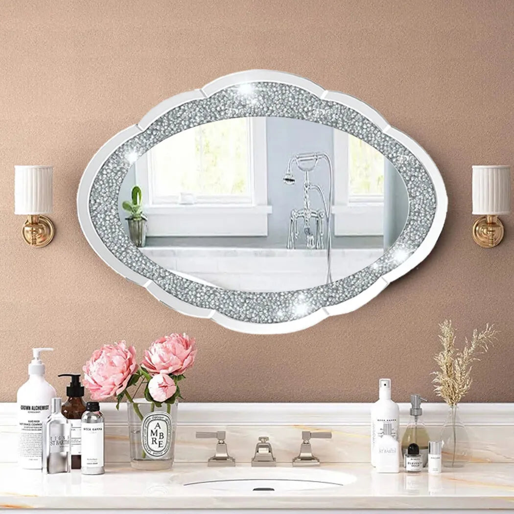 Arch Crushed Diamond Wall Mirror – wall mirror photo 3