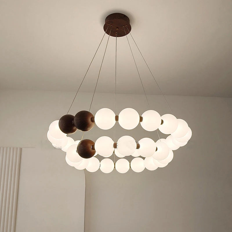 Nordic home decoration, stair chandelier, living room and dining room Pendant lights, ceiling light, indoor lighting