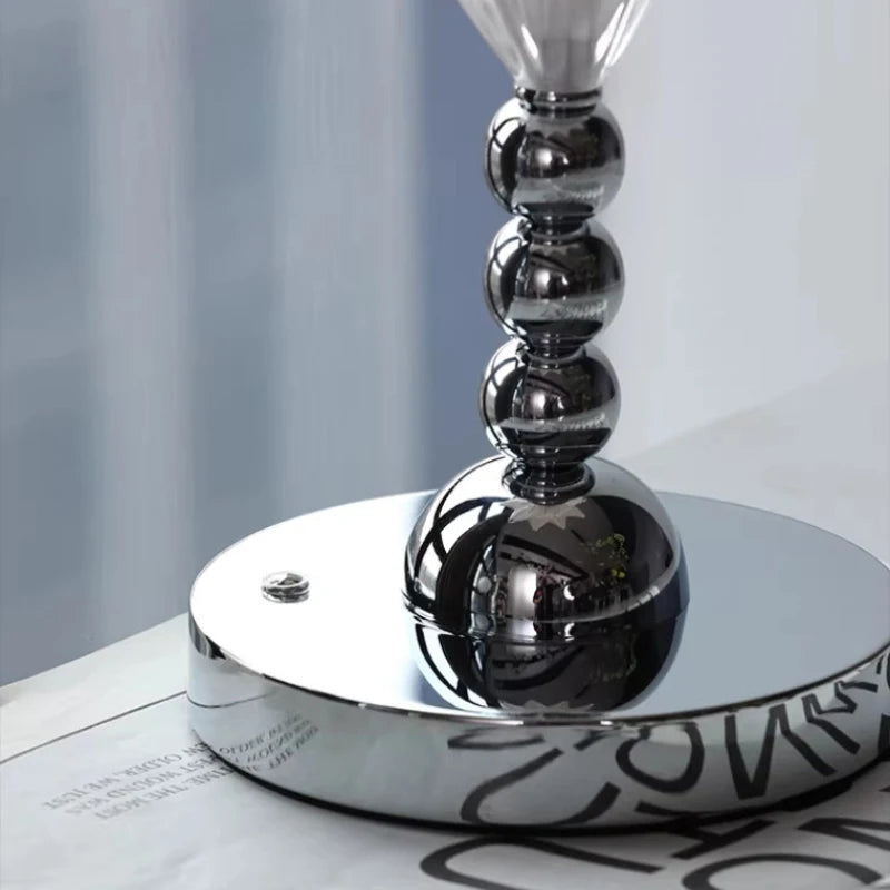 Nordic Luxury Art Iron Glass Star LED Decoration Table Lamp Desk Light For Living Room Bedroom Study Lighting Fixtures