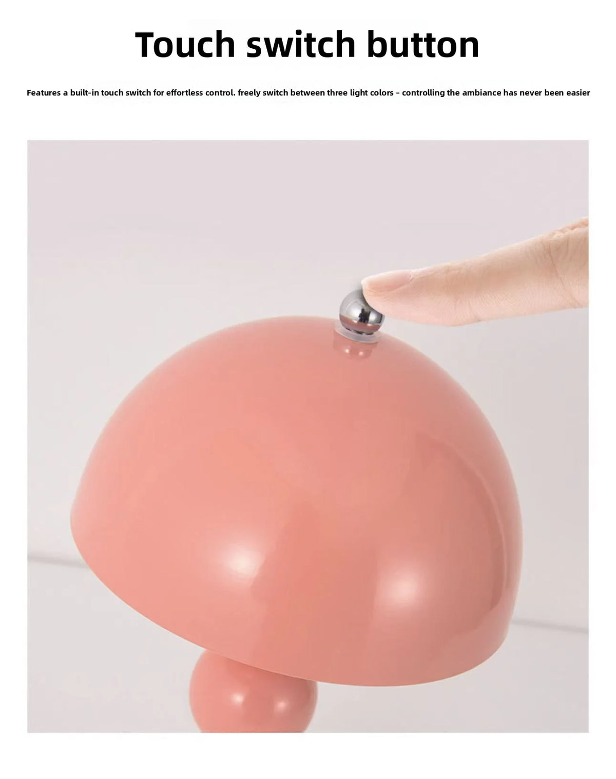 Table Lamp Mushroom Bud Atmosphere Night Light Nordic Style Retro Creative Living Room Bedroom Desk Decorative Light Girl Gift