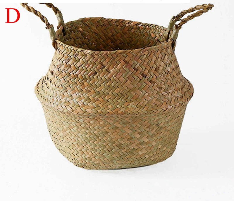 Seagrass Wicker Basket – 22 x 23 x 27cm