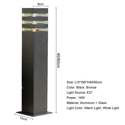 Aluminum Path Bollard Light