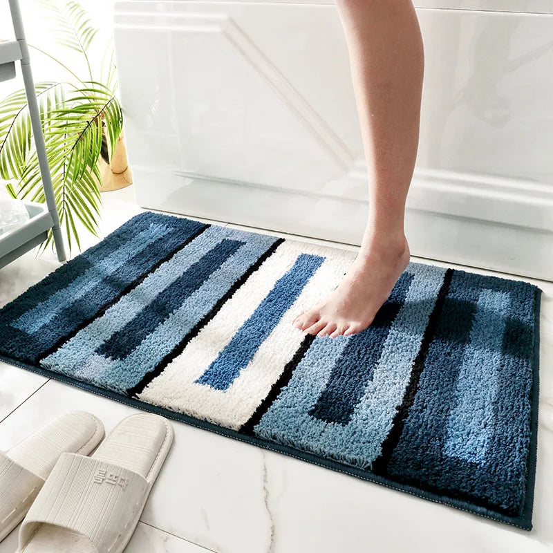 Flocked Bath Mat
