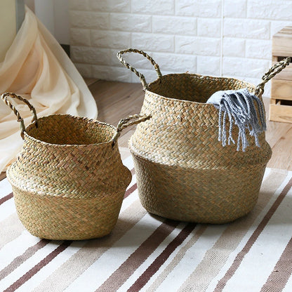 Seagrass Wicker Basket – storage basket photo 3