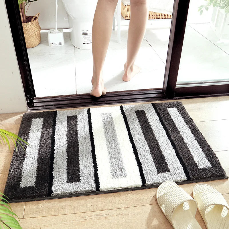 Flocked Bath Mat
