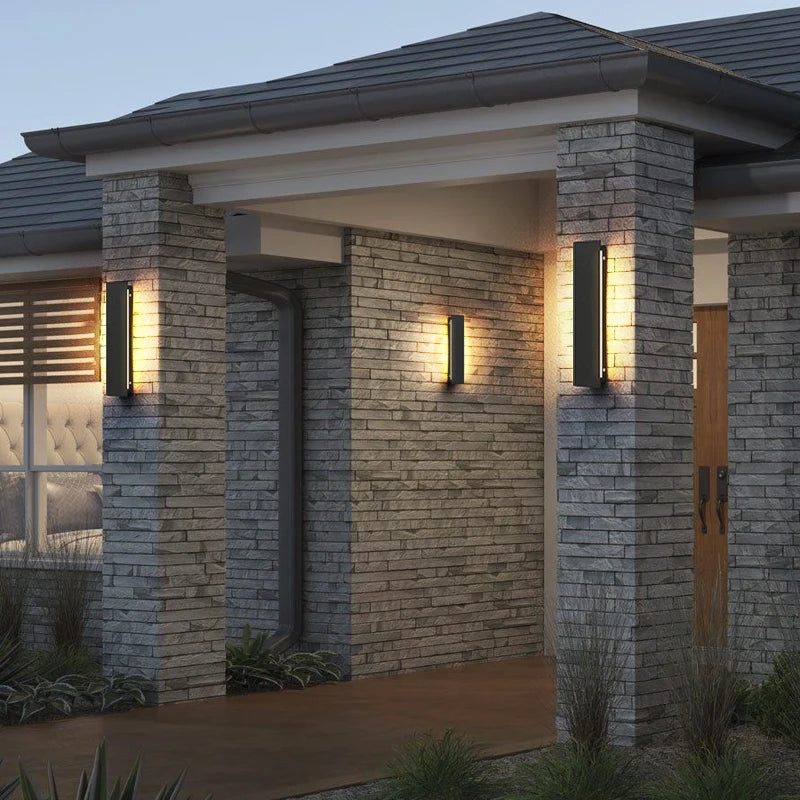 Linear Outdoor Wall Light