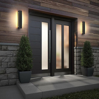 Linear Outdoor Wall Light