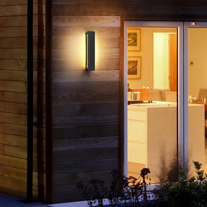 Linear Outdoor Wall Light