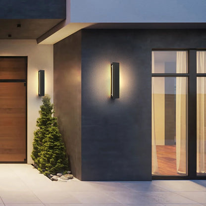 Linear Outdoor Wall Light