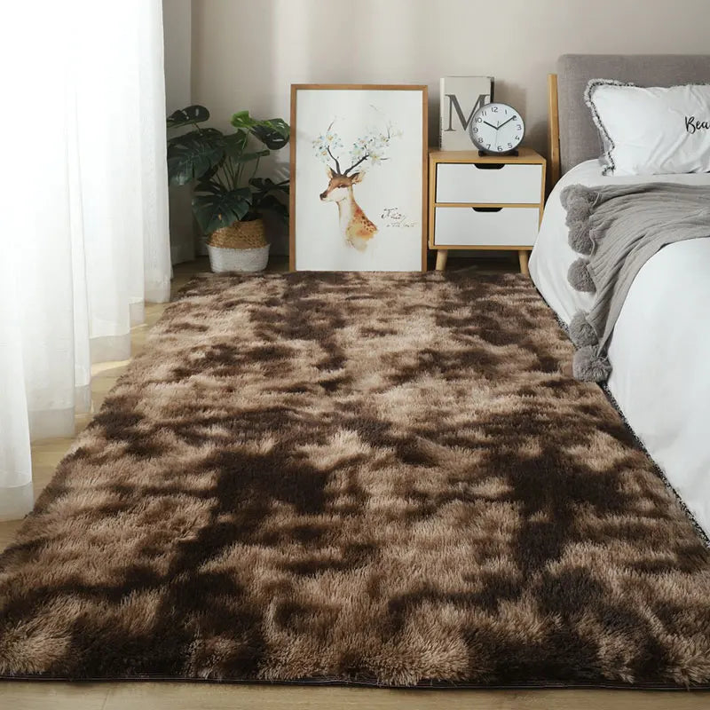 Washable Long Hair Carpet Living Room Coffee Table Fluffy Large Rugs 160x230 Girl Bedroom Thick Carpets In Door Non-slip Mats