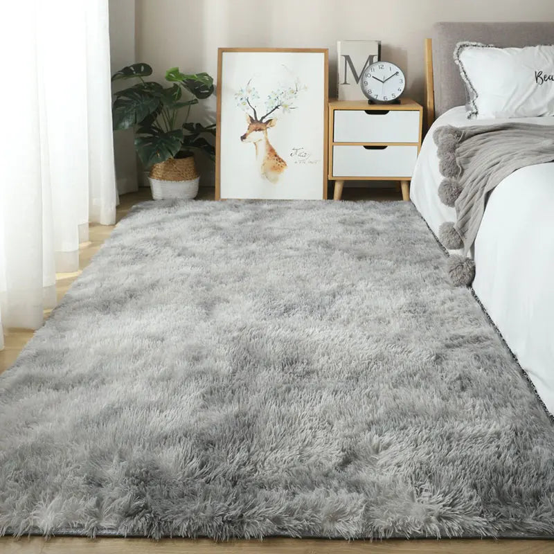 Washable Long Hair Carpet Living Room Coffee Table Fluffy Large Rugs 160x230 Girl Bedroom Thick Carpets In Door Non-slip Mats