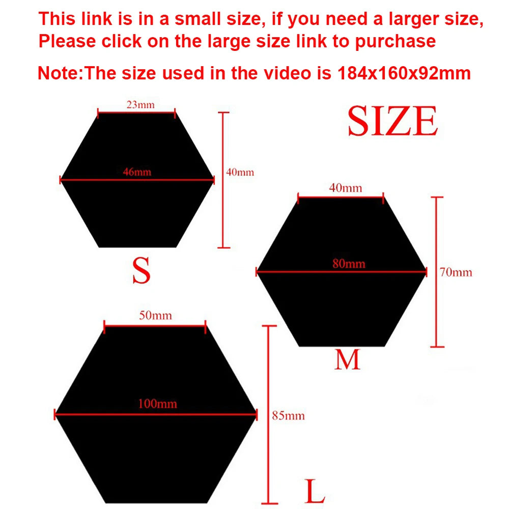 3D Mirror Wall Stickers Nordic Style Acrylic Hexagon Mirror Sticker Decal Removable Mural for DIY Home Living Room Wall Decors