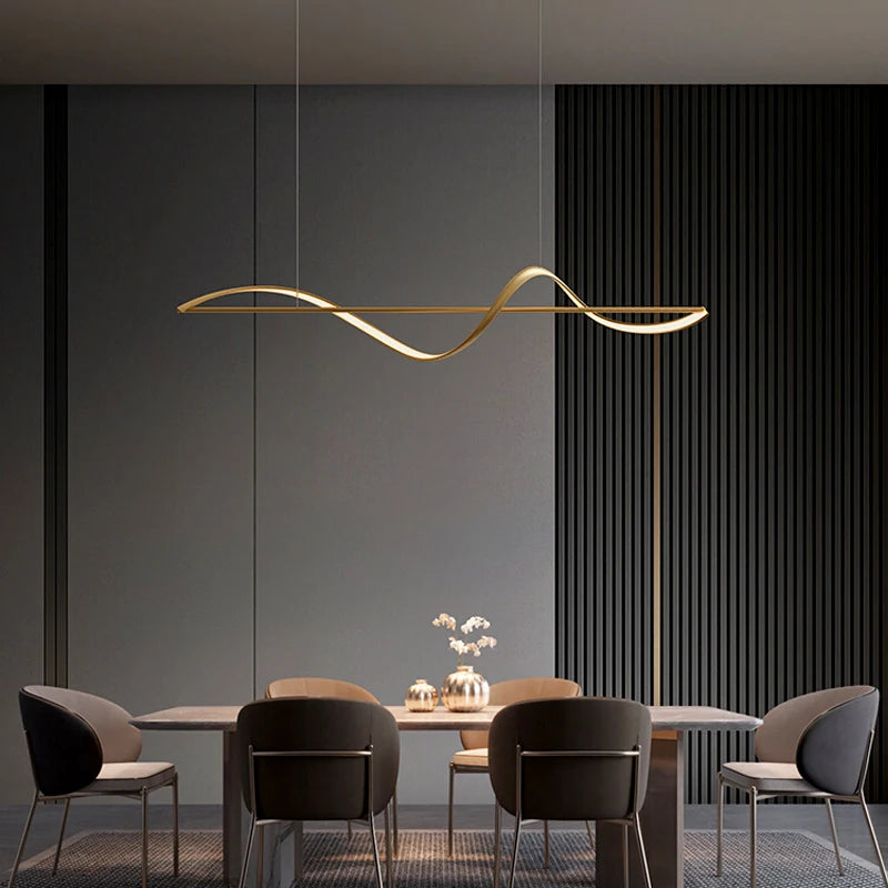 Nordic Dine Dining Room Bedroom Pendant Lights Indoor Lighting Ceiling Lamp Hanging Light Fixture Decorative LED Chandeliers