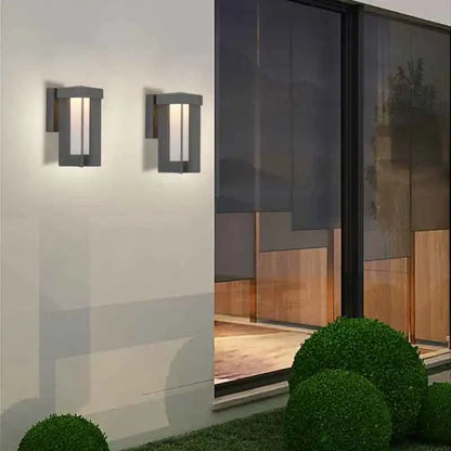 Framed Outdoor Wall Lantern