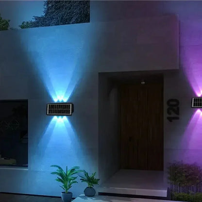 Solar Up and Down Fence Light