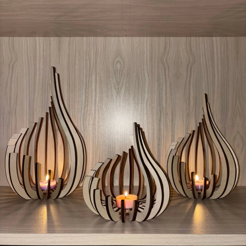 Wooden Slat Lantern Kit