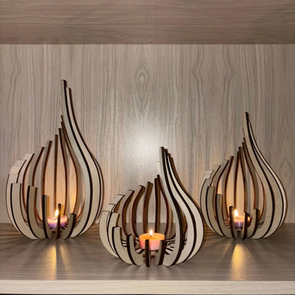 Wooden Slat Lantern Kit