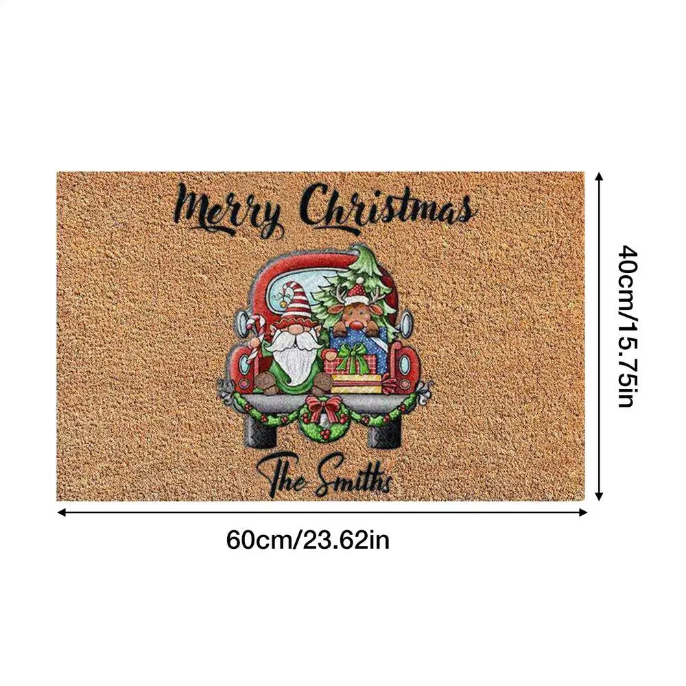 Christmas Gnome Doormat