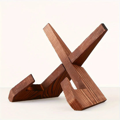 Wooden Cookbook Stand