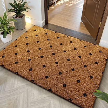Coir Look Entryway Doormat