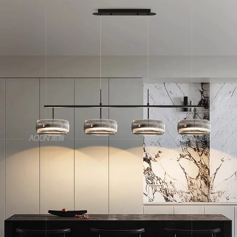 Nordic Style Minimalist Indoor Chandelier, Modern Hanging Pendant Lamp, Home Decoration Light for Living Room Bedroom Dining Roo