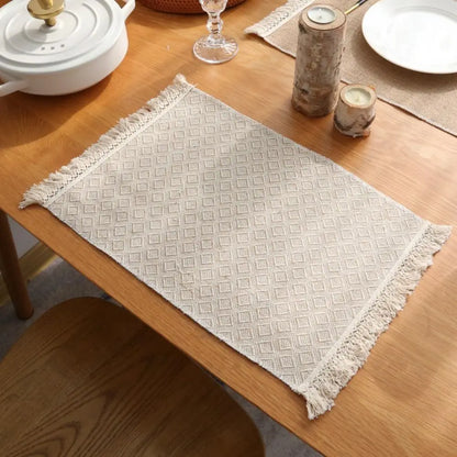 Fringed Jute Placemat