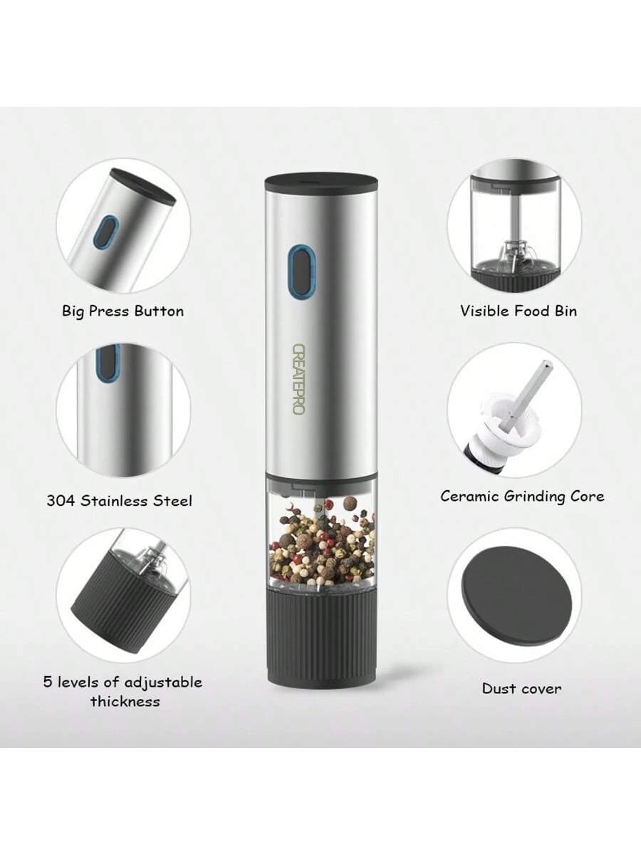 Electric Salt and Pepper Grinder