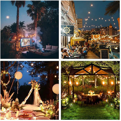 Solar G40 Outdoor String Lights – string lights photo 7