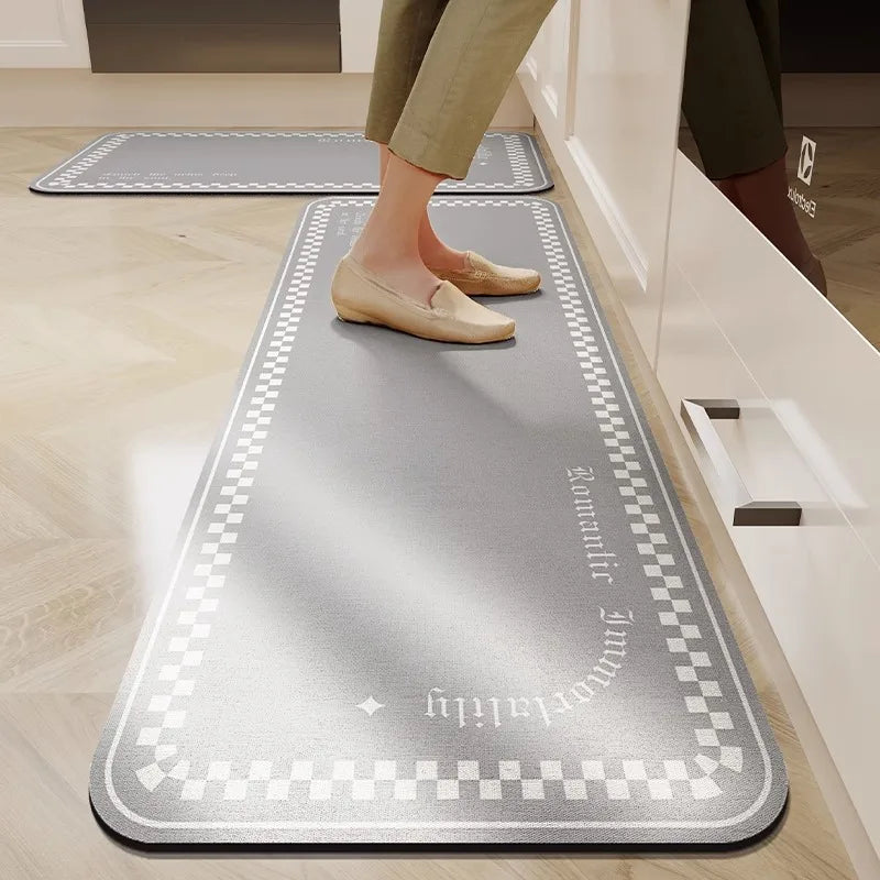 Soft Print Kitchen Mat