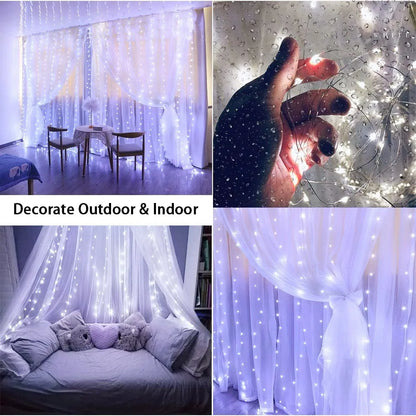 USB Remote Fairy Curtain Lights – string lights photo 5