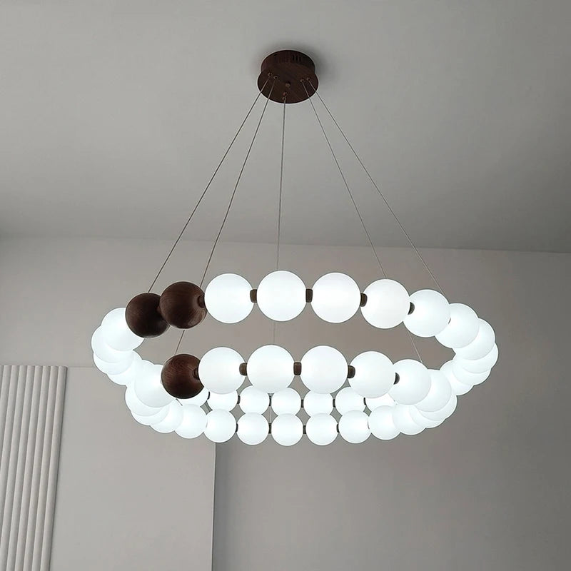 Nordic home decoration, stair chandelier, living room and dining room Pendant lights, ceiling light, indoor lighting