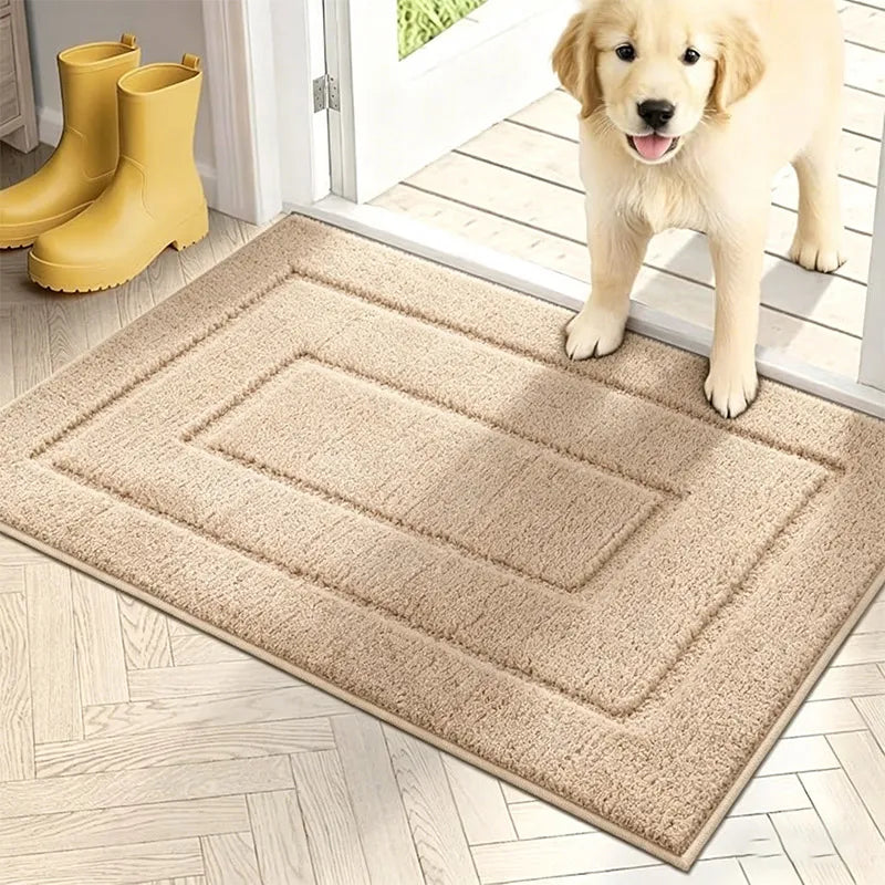Bordered Indoor Doormat