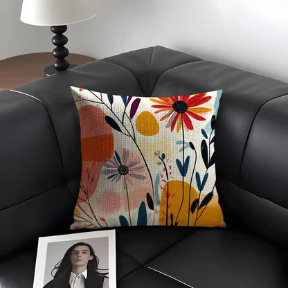 Bohemian Pattern Linen Cushion Cover – cushion cover photo 3