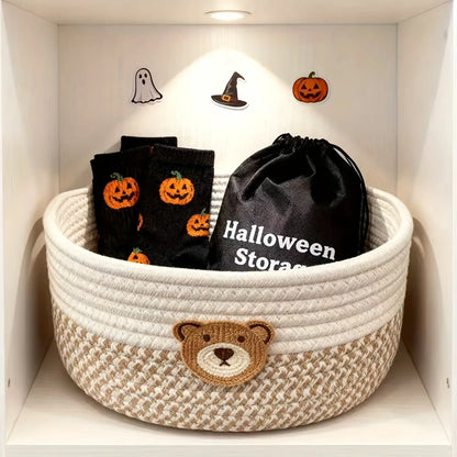 Bear Fabric Storage Basket – storage basket photo 4