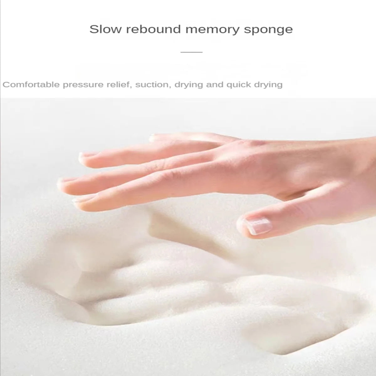 Thickened bathroom absorbent mat curved shower room door mat toilet bathroom foot mat non-slip mat entrance mat