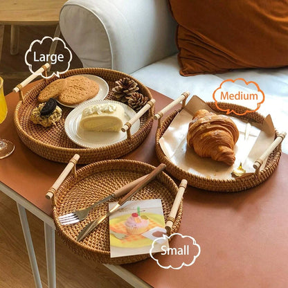 Handwoven Rattan Lidded Storage Basket – storage basket photo 6