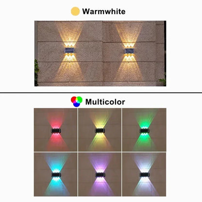 Solar Up and Down Fence Light