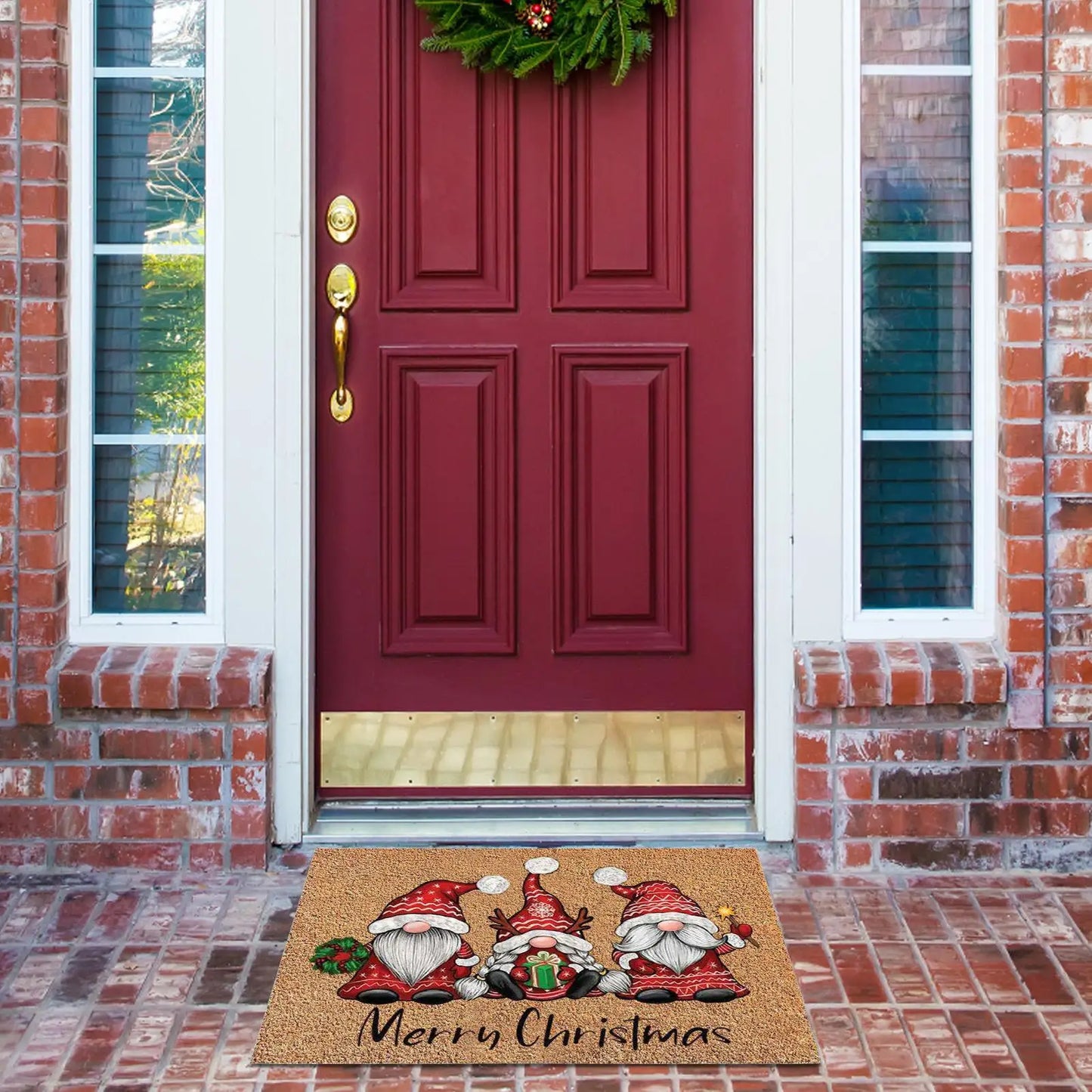 Christmas Gnome Doormat