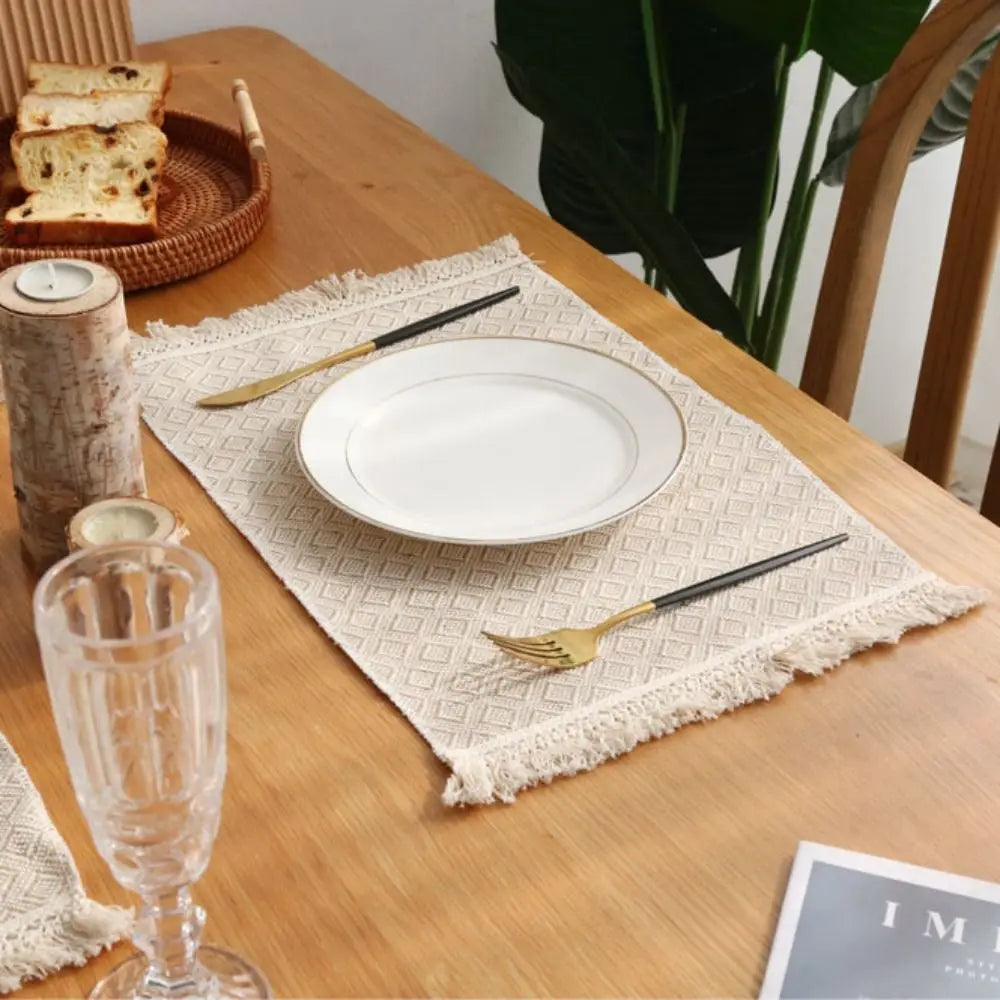 Fringed Jute Placemat