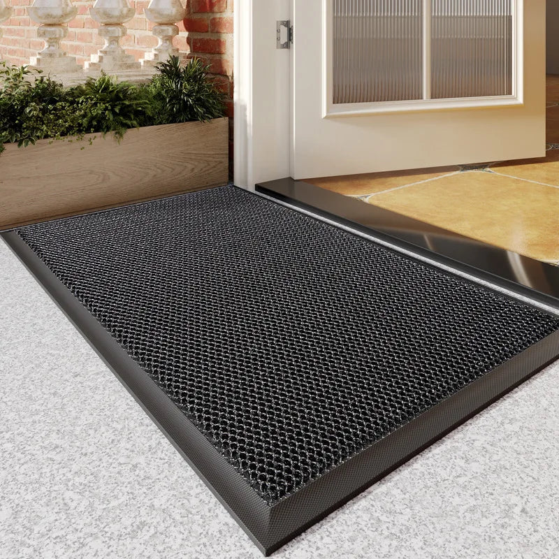 Super Soft Non-Slip Entrance Mat in Gray