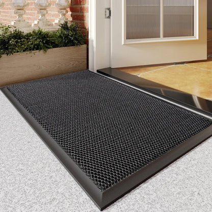 Super Soft Non-Slip Entrance Mat in Gray