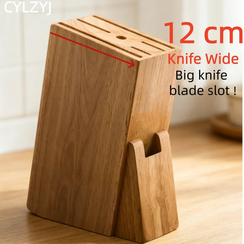 Solid Wood Knife Block