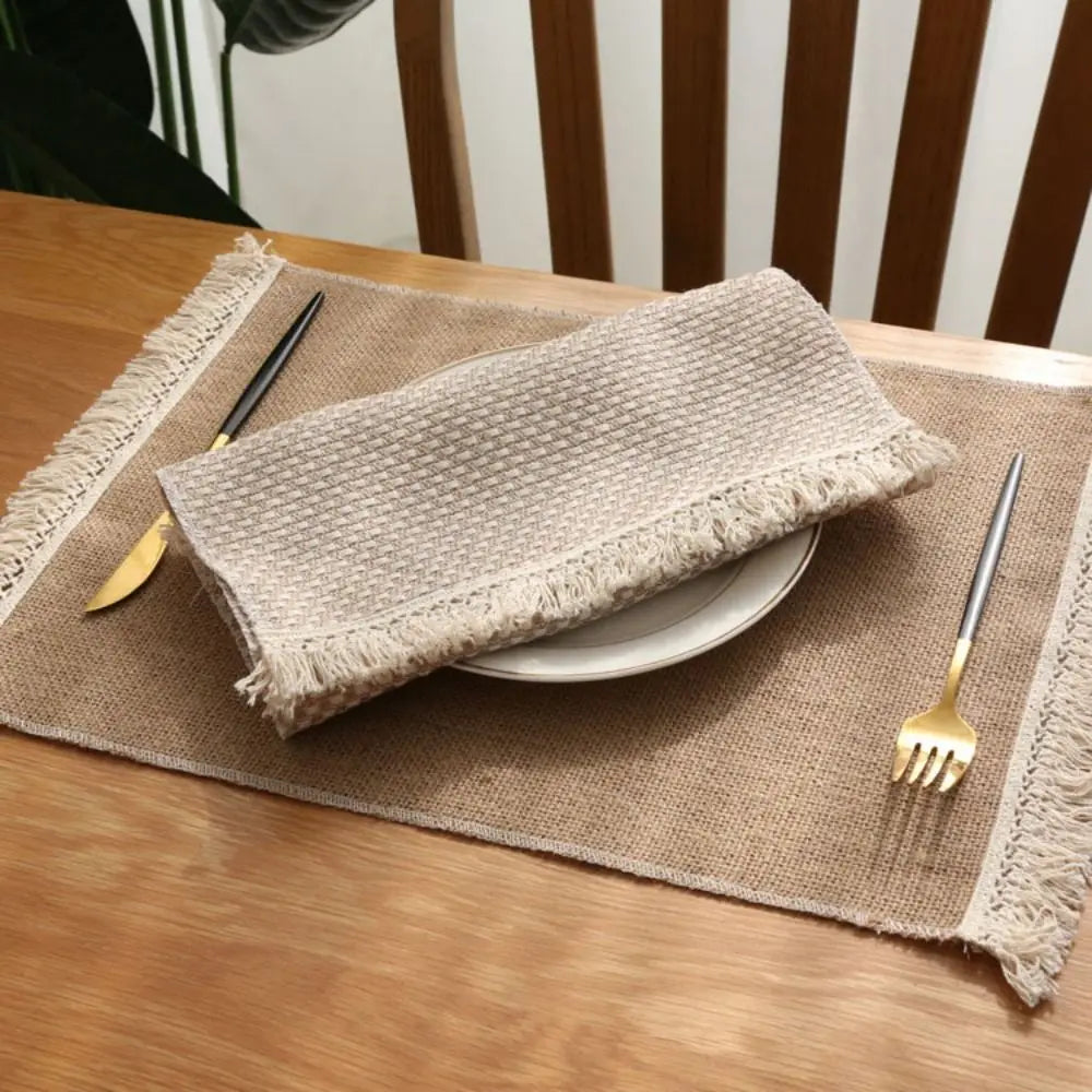 Fringed Jute Placemat