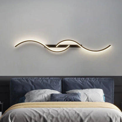 Minimalist LED Strip Wall Sconce – wall light photo 4
