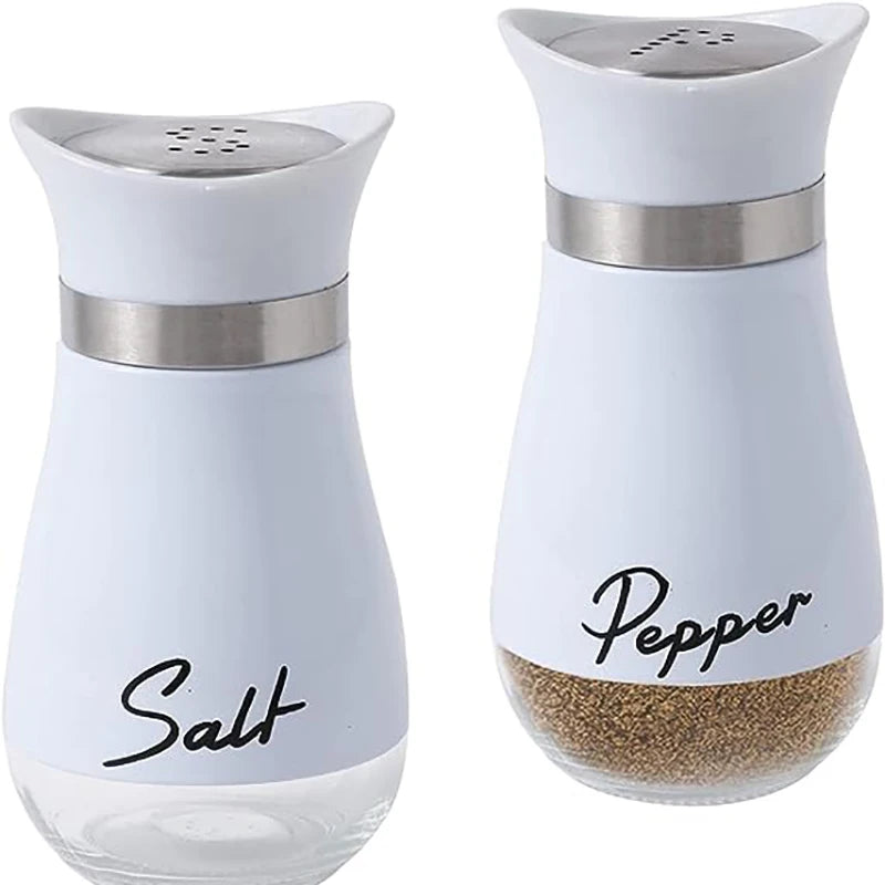 Glass Salt and Pepper Shakers