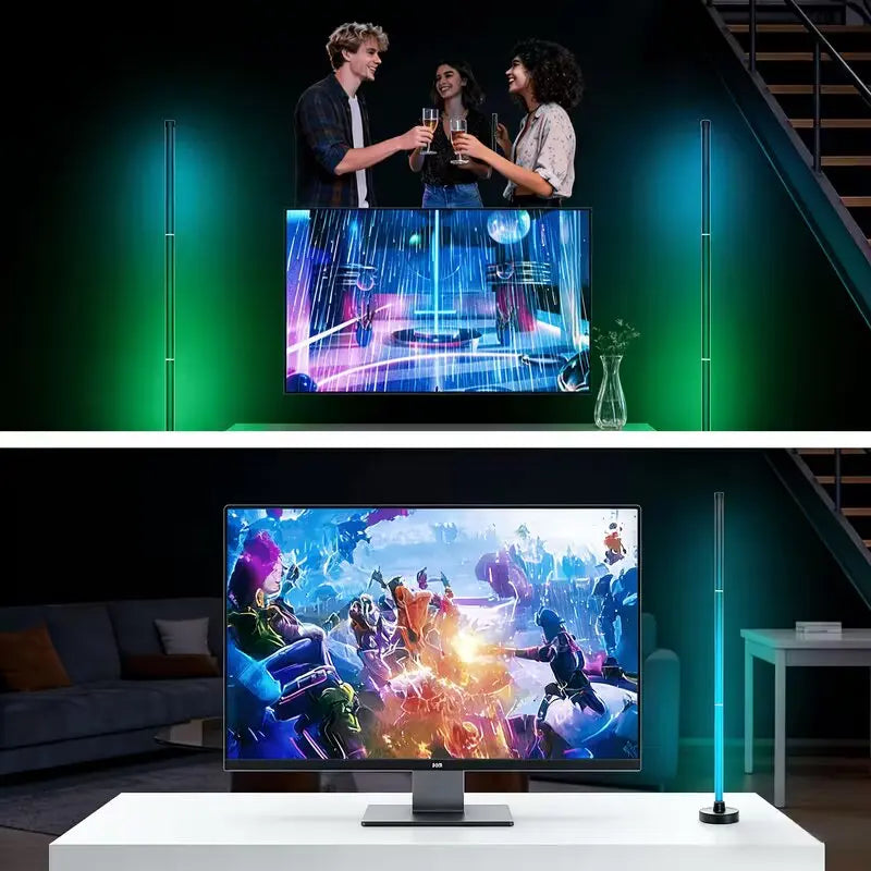 Music Sync LED Corner Lamp – floor lamp photo 4