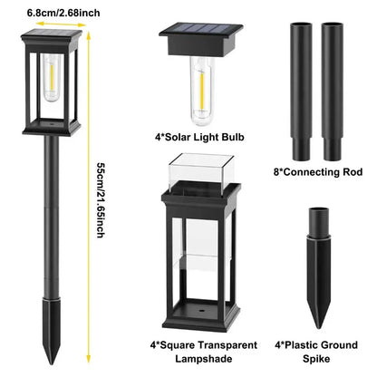 Solar Path Lantern Stake