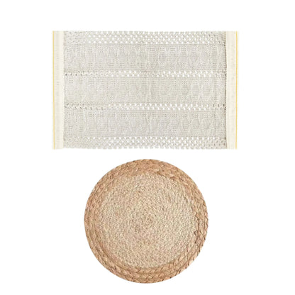 Woven Boho Placemat Set