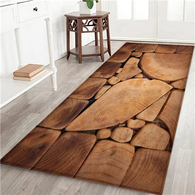 Wood Effect Floor Mat